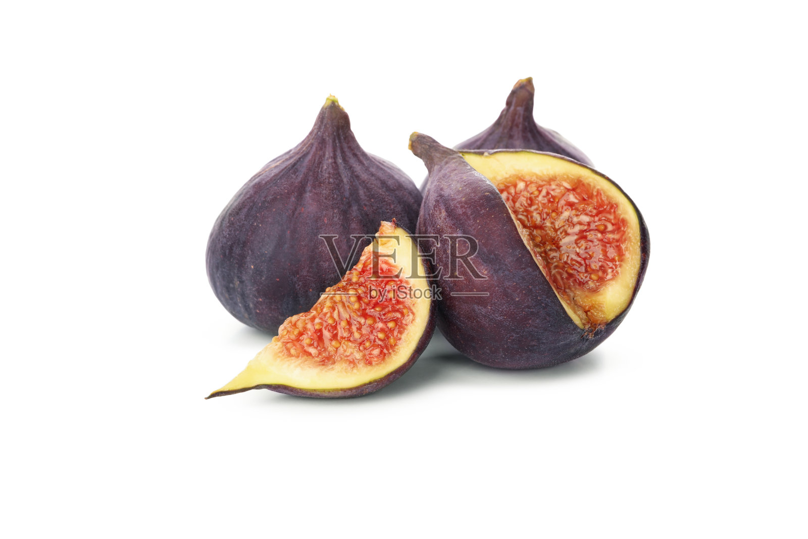 鲜果孤立在白色背景上照片摄影图片