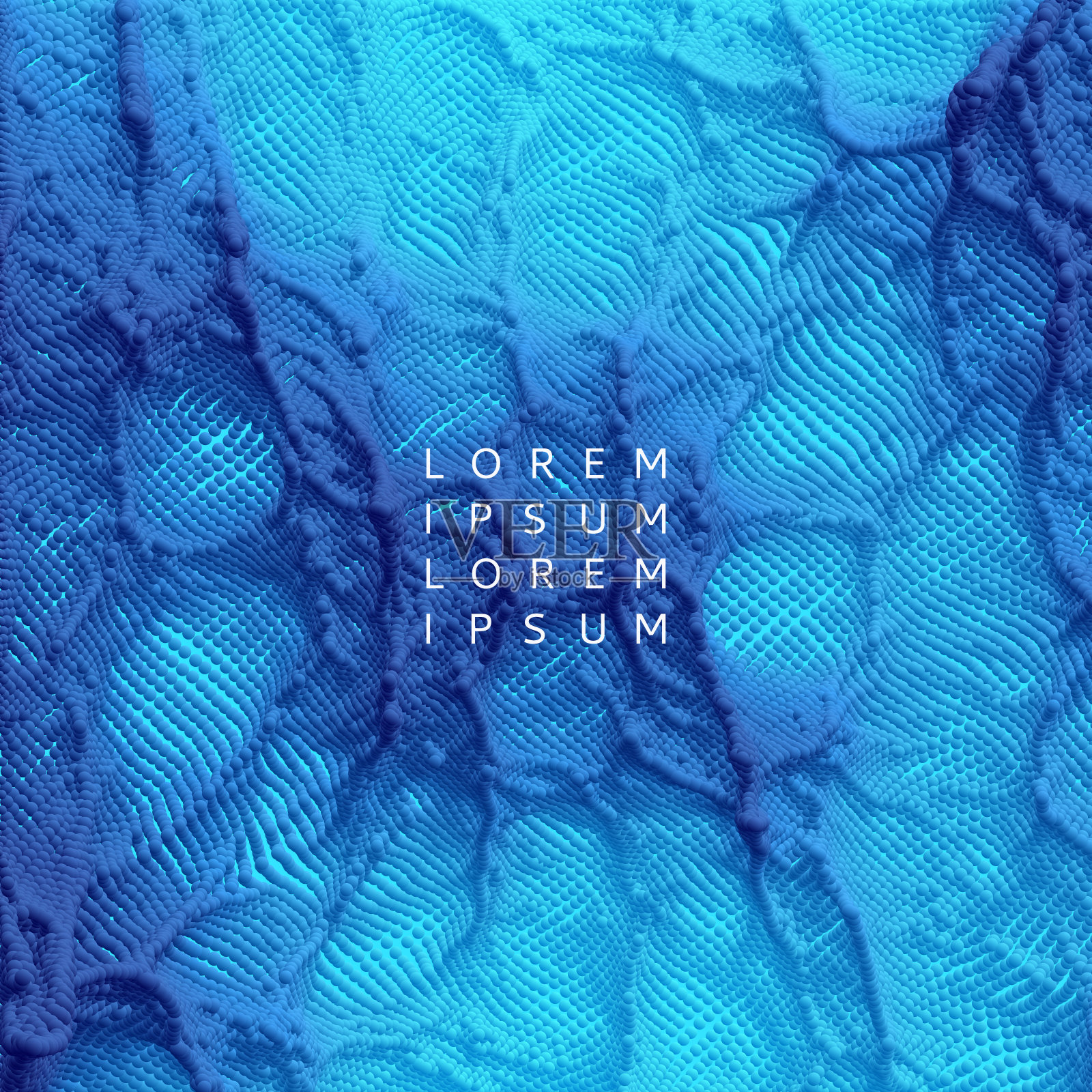 摘要纹理。背景与动态粒子。三维矢量插图。插画图片素材