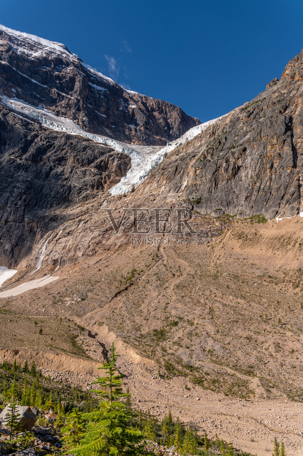 伊迪丝·卡维尔山,贾斯珀国家公园照片摄影图片