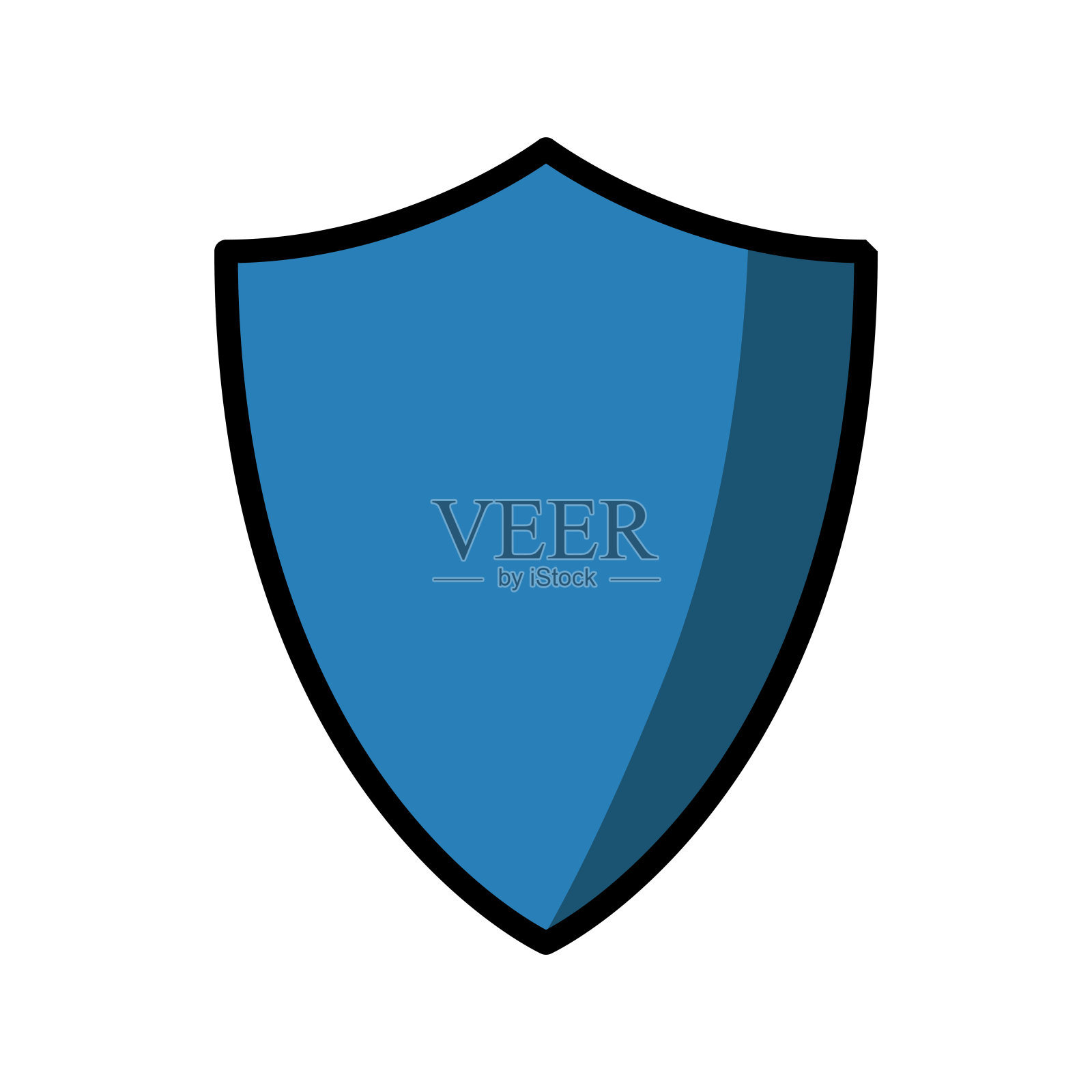 盾牌图标矢量插图设计插画图片素材