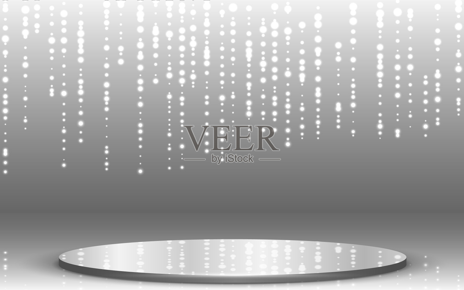 玻璃讲台白光插画图片素材