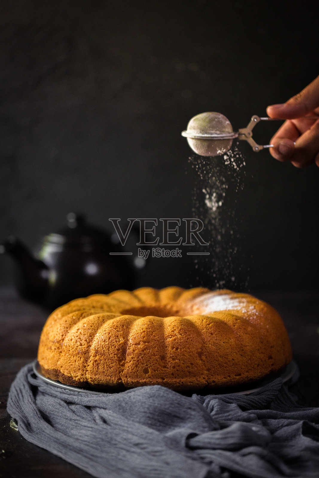 糖蛋糕照片摄影图片