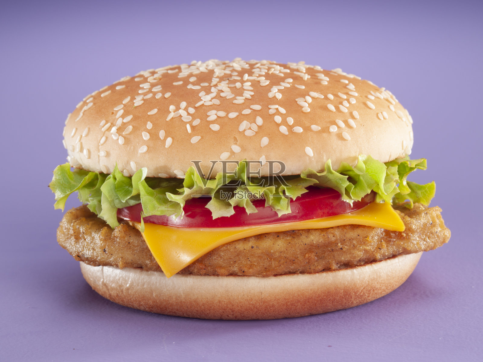 芝士汉堡照片摄影图片