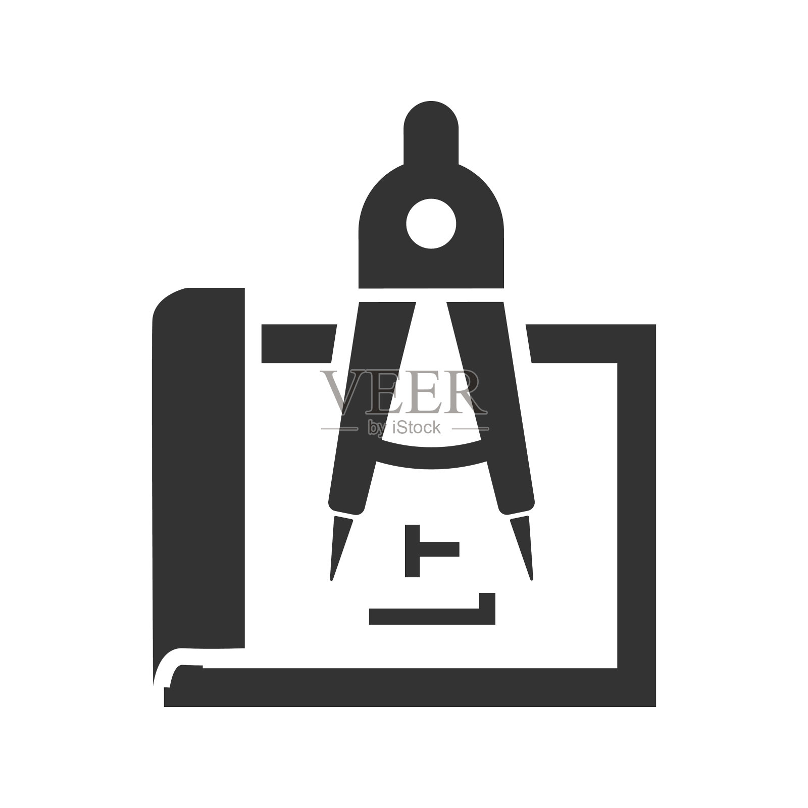 建筑师设计规划图标图标素材