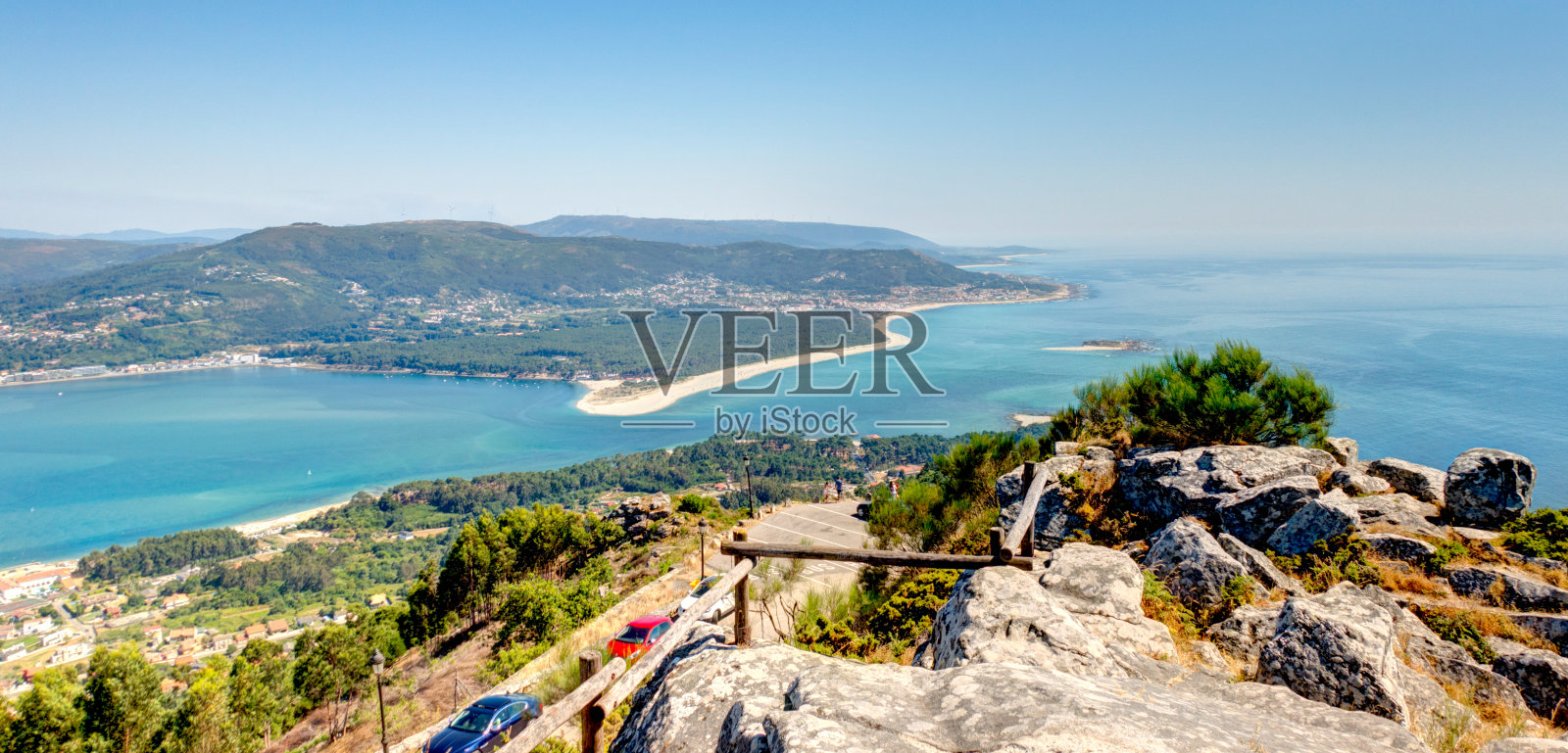 Castro de Santa Trega, 加利西亚, 西班牙照片摄影图片