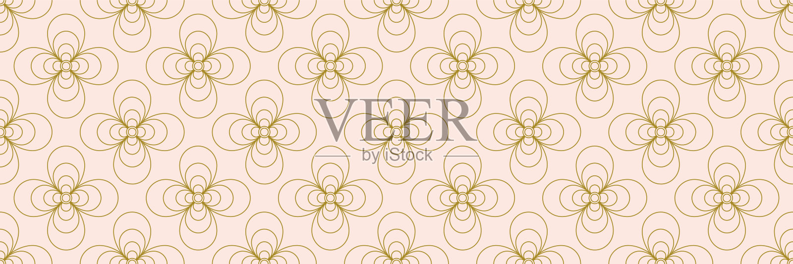 70年代的复古图案材质矢量插图插画图片素材