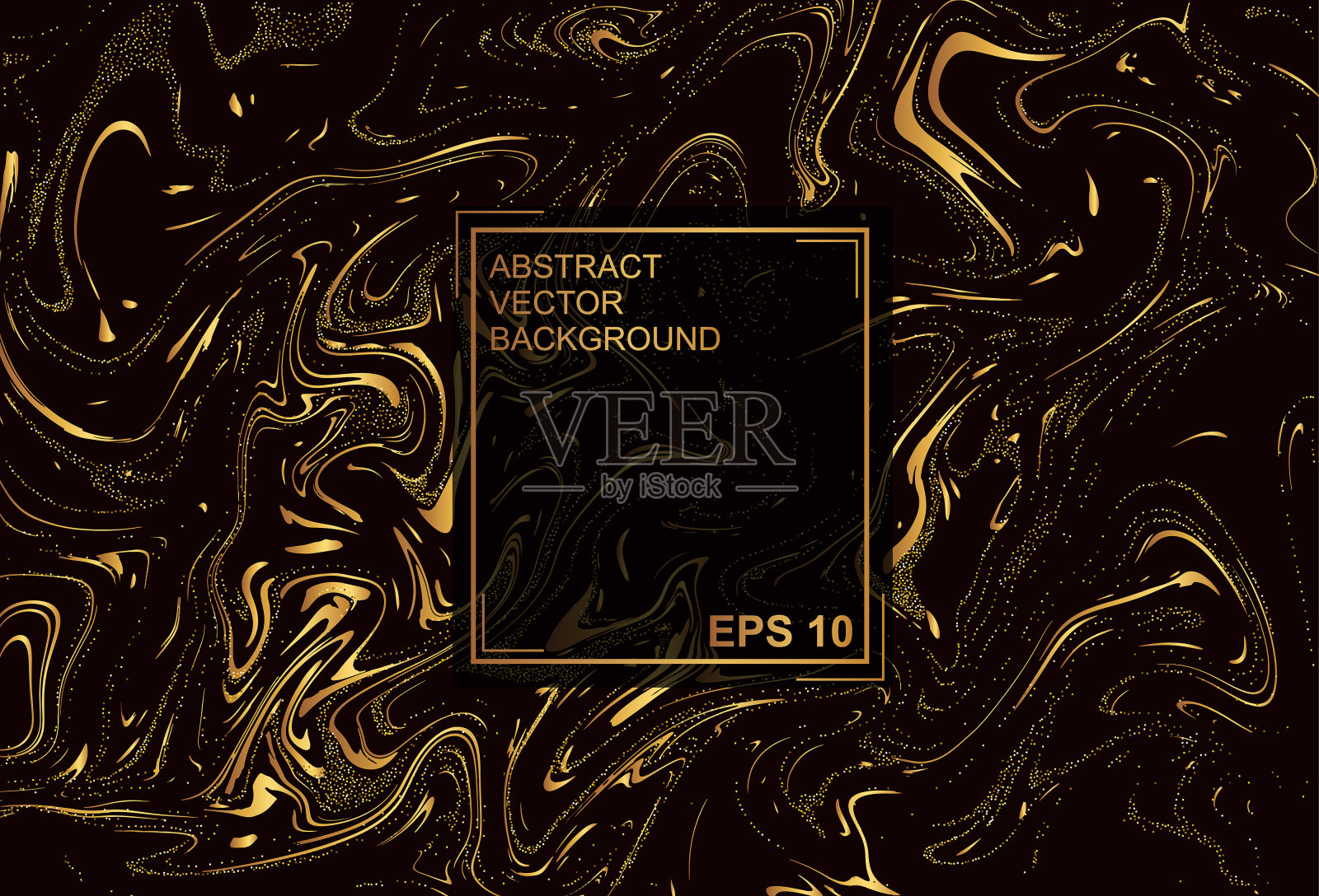 摘要向量背景。用美丽的幻想墨水图案。液体涂料。流体艺术。大理石的装饰。色彩鲜艳鲜艳的组合。现代色彩斑斓的流。插画图片素材