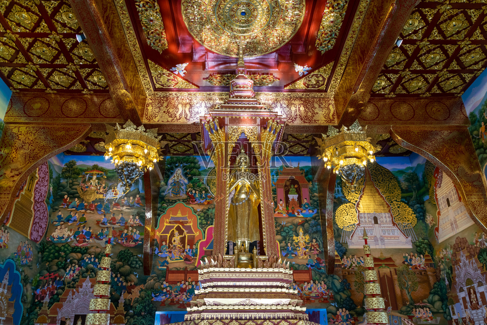 泰国,清迈。照片摄影图片