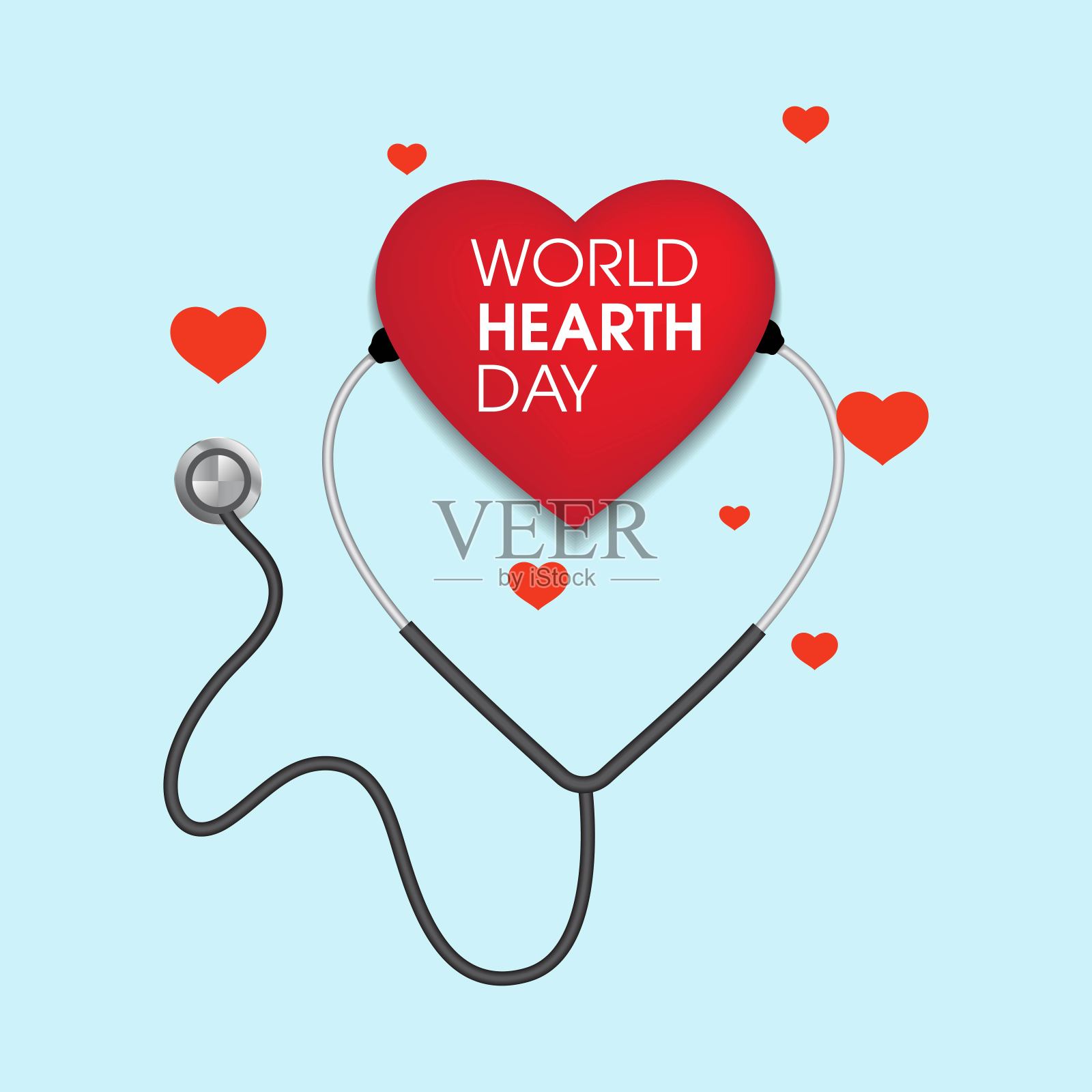 世界灶台日矢量插图设计插画图片素材