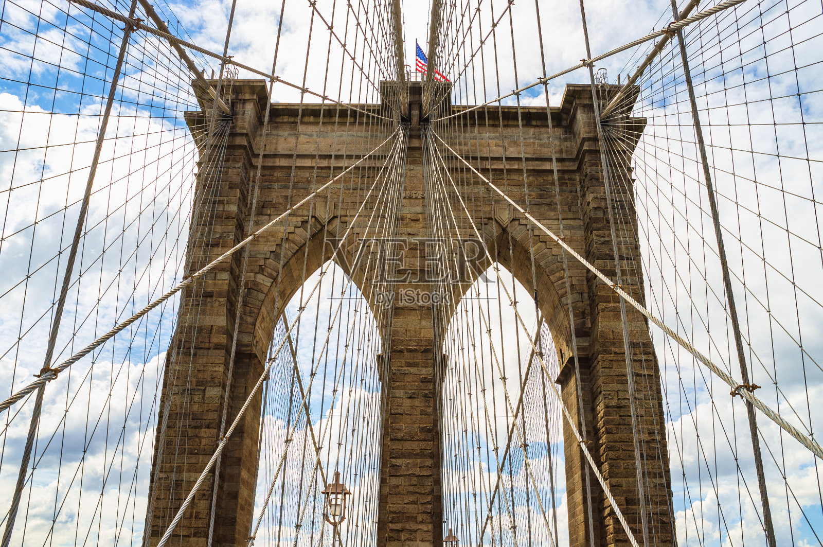 布鲁克林大桥照片摄影图片