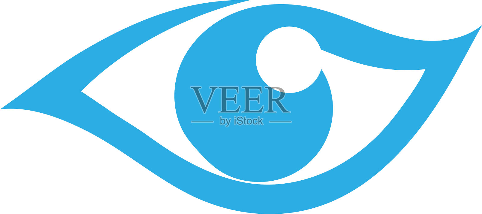 眼标设计形象设计元素图片