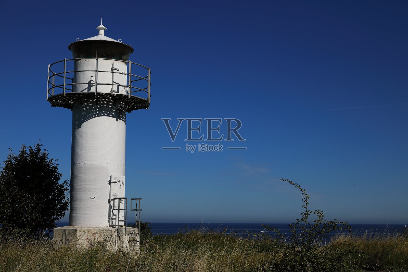 瑞典厄勒斯布伦的灯塔照片摄影图片