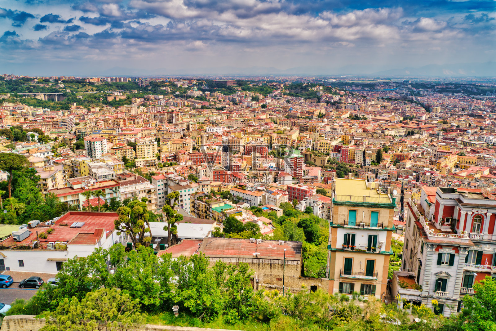 那不勒斯-联合国教科文组织世界遗产-意大利照片摄影图片