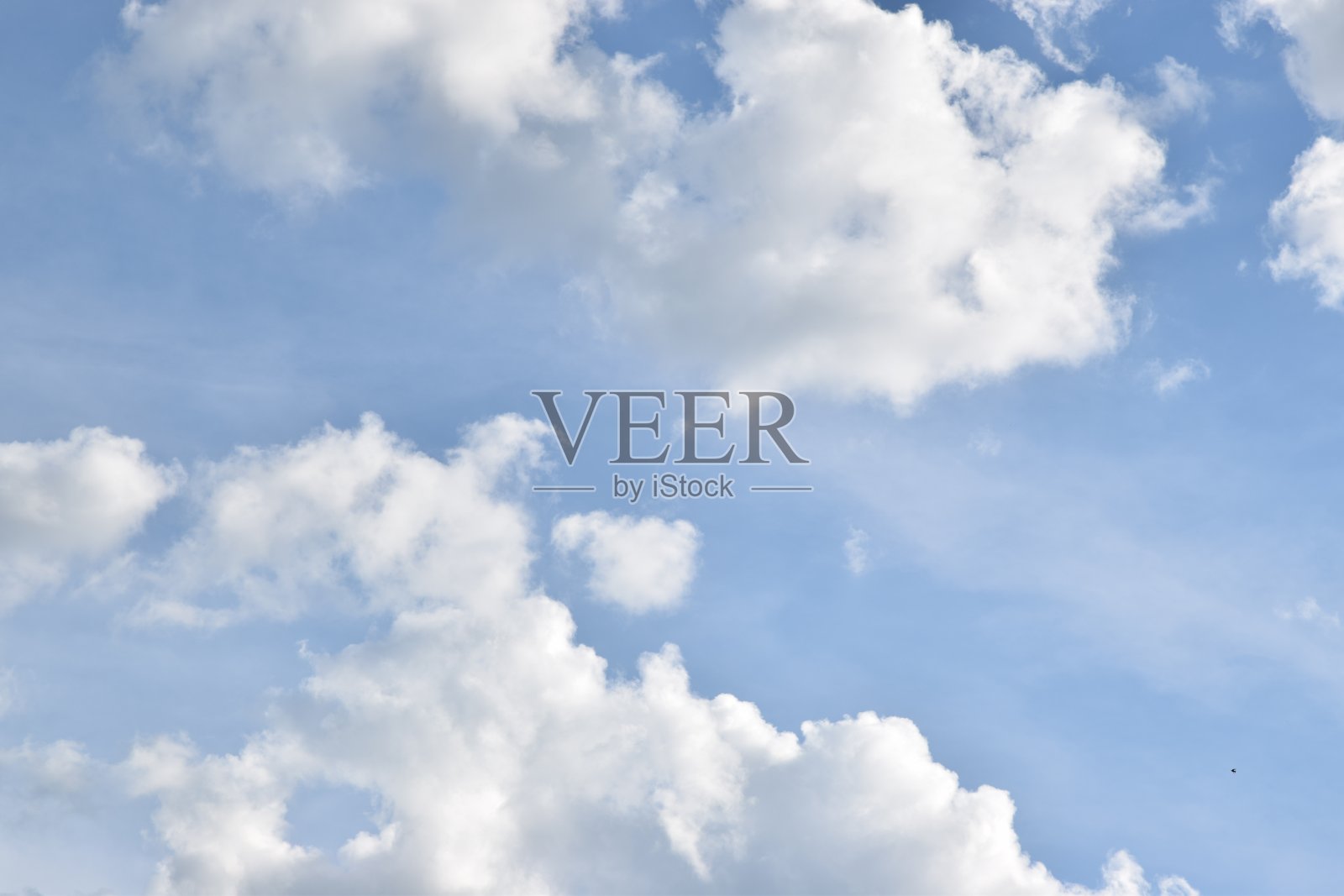 蓝天和白云。背景照片摄影图片