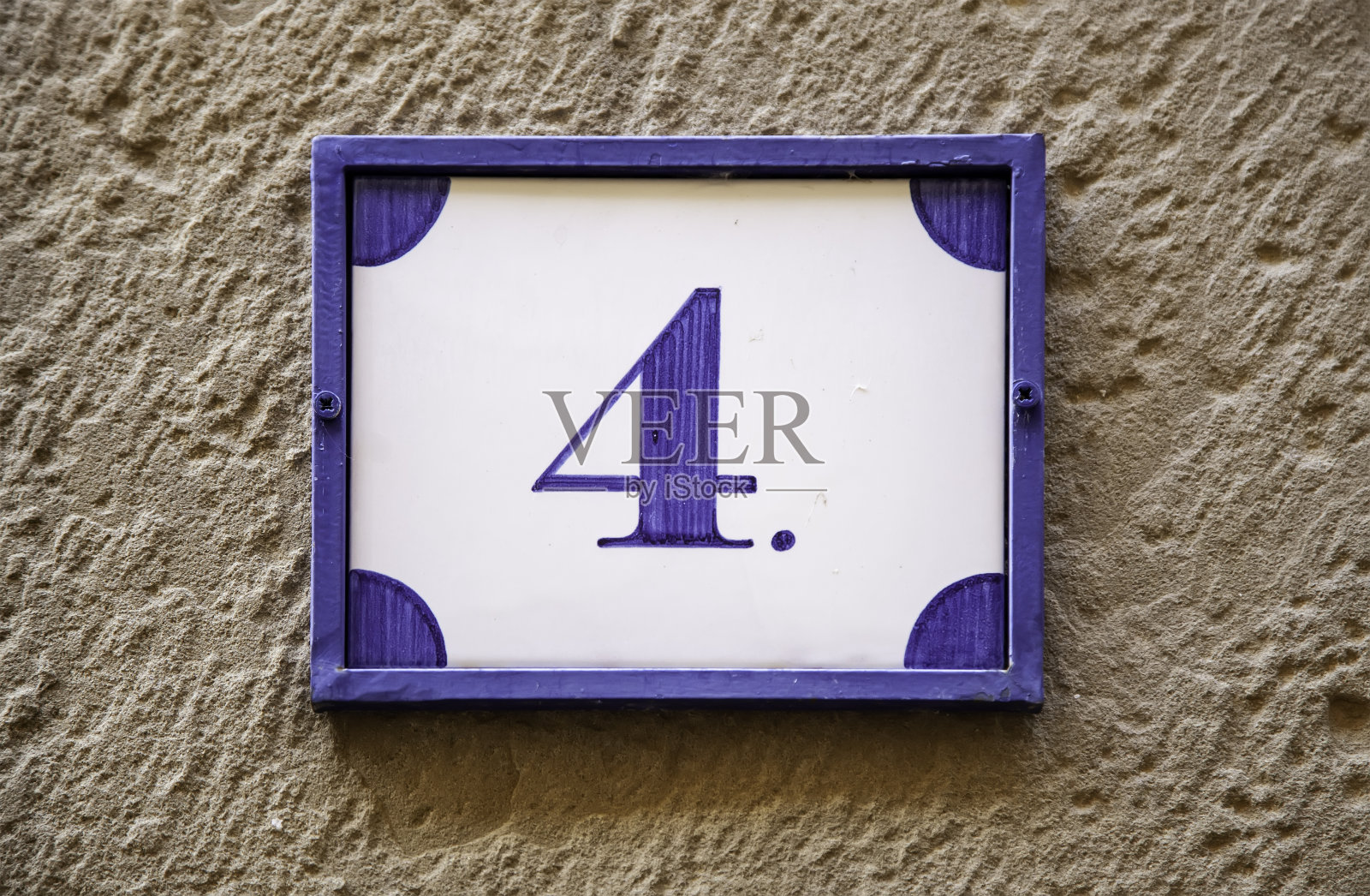 门面上的四号照片摄影图片