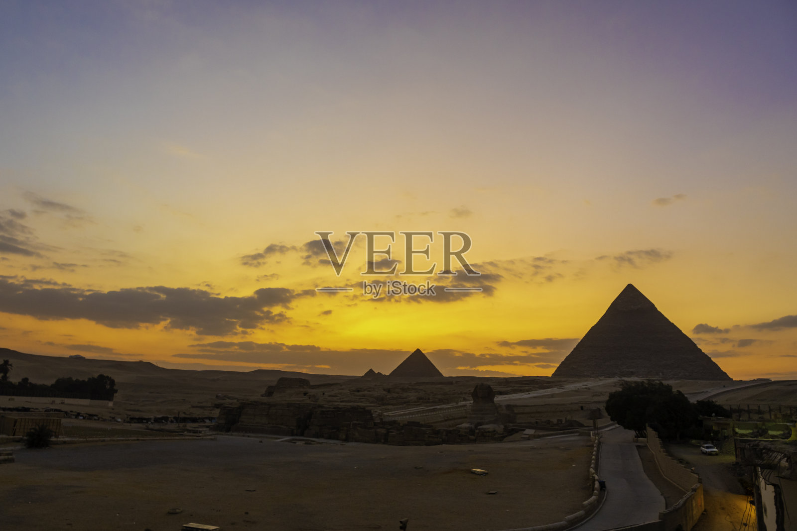 吉萨金字塔照片摄影图片