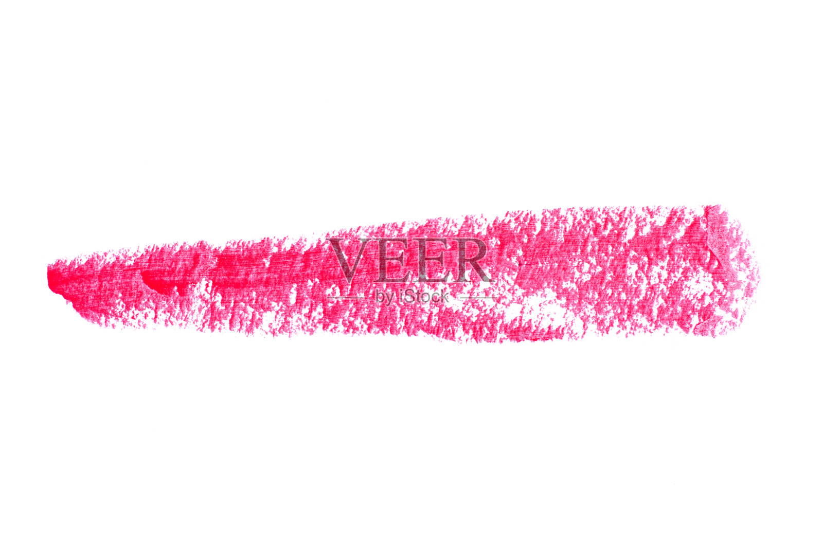 粉色口红涂抹照片摄影图片