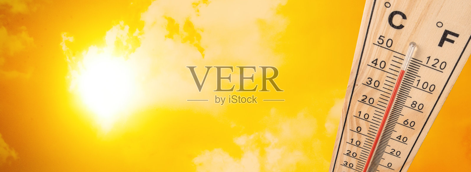 温度计显示温度是热的照片摄影图片