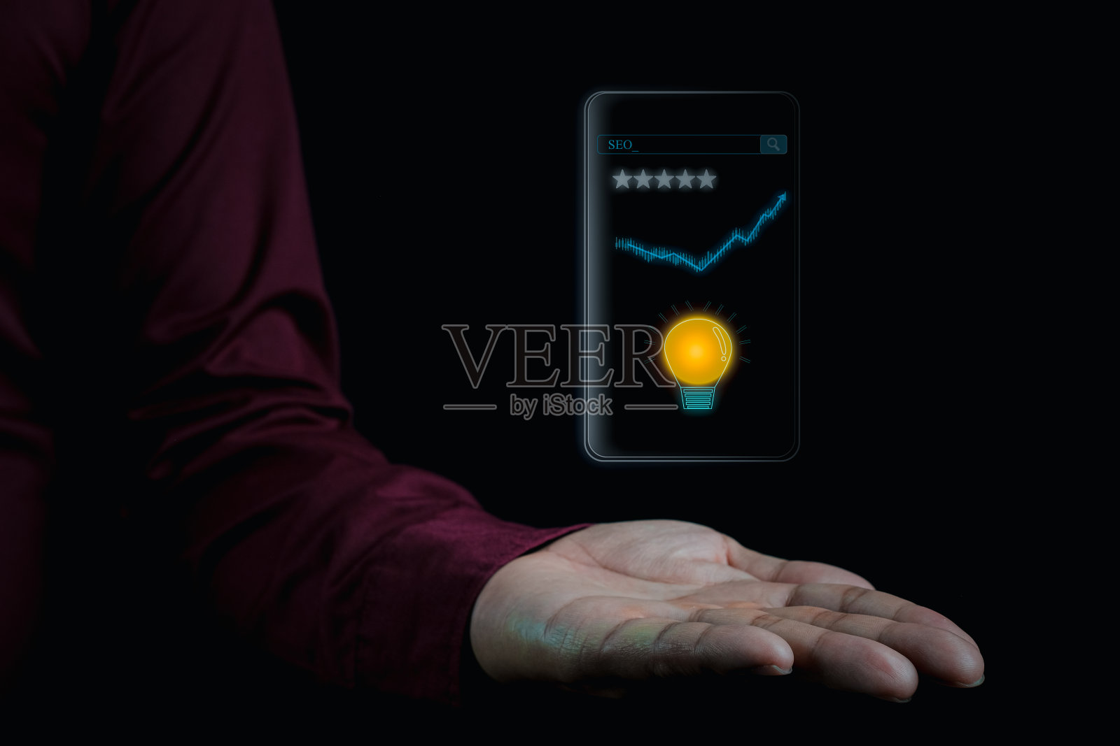 数字营销SEO图片概念创意与信息图表细节照片摄影图片