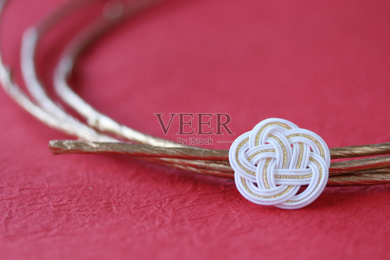 Washi和mizuhiki照片摄影图片