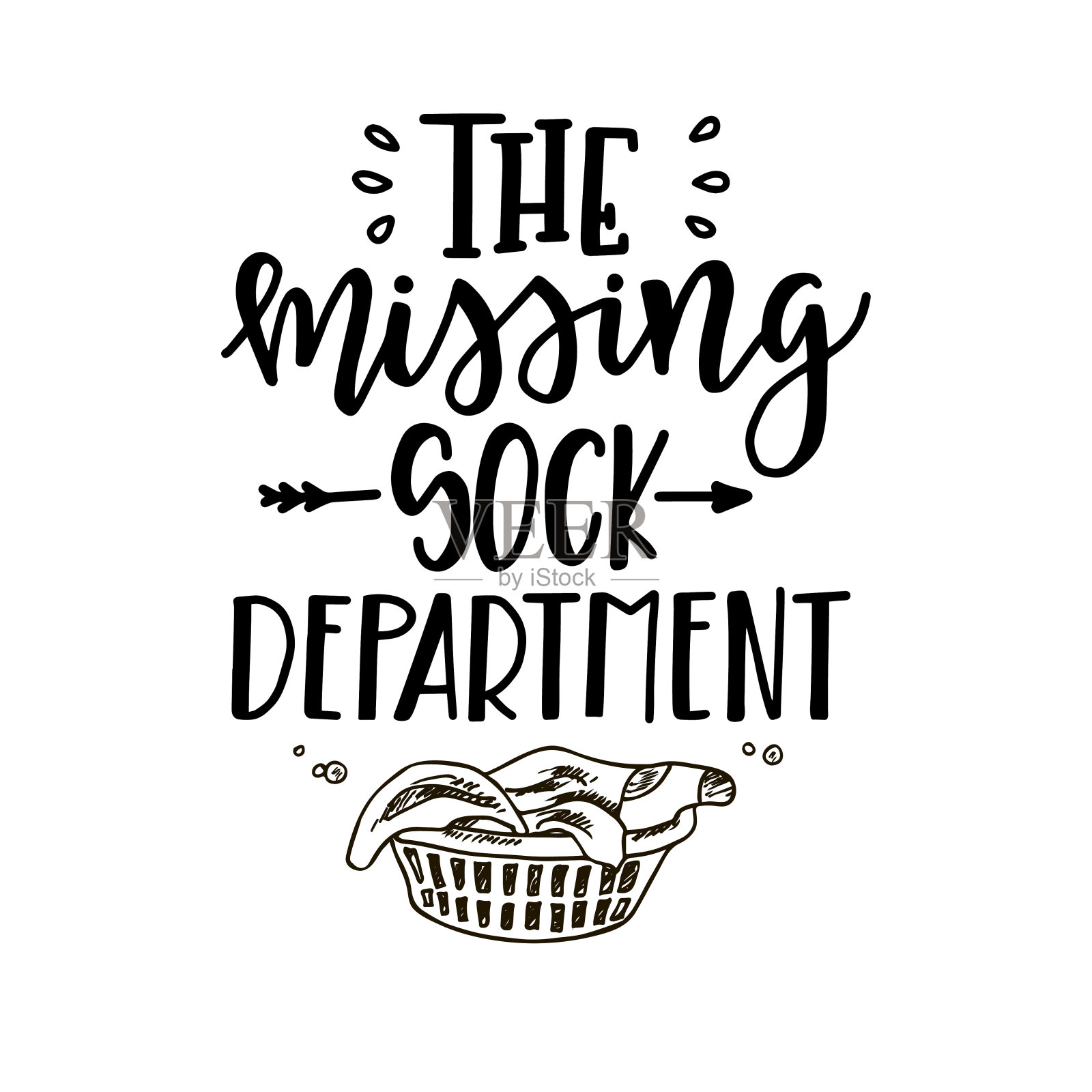 手绘印刷海报。概念手写短语家和家庭T恤手写字母书法设计。鼓舞人心的向量插画图片素材