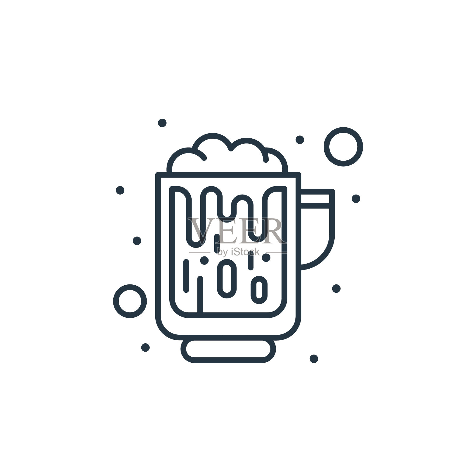 酒精矢量图标隔离在白色背景上。轮廓,细线酒精图标用于网站设计和手机,应用程序开发。细线酒精轮廓图标矢量插图。插画图片素材