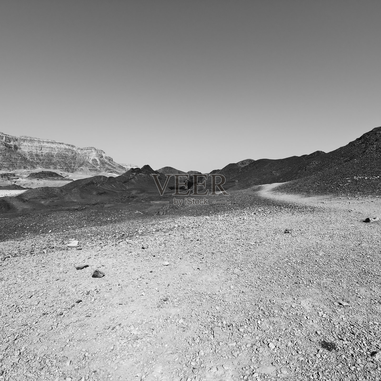 黑色和白色的沮丧和空虚照片摄影图片