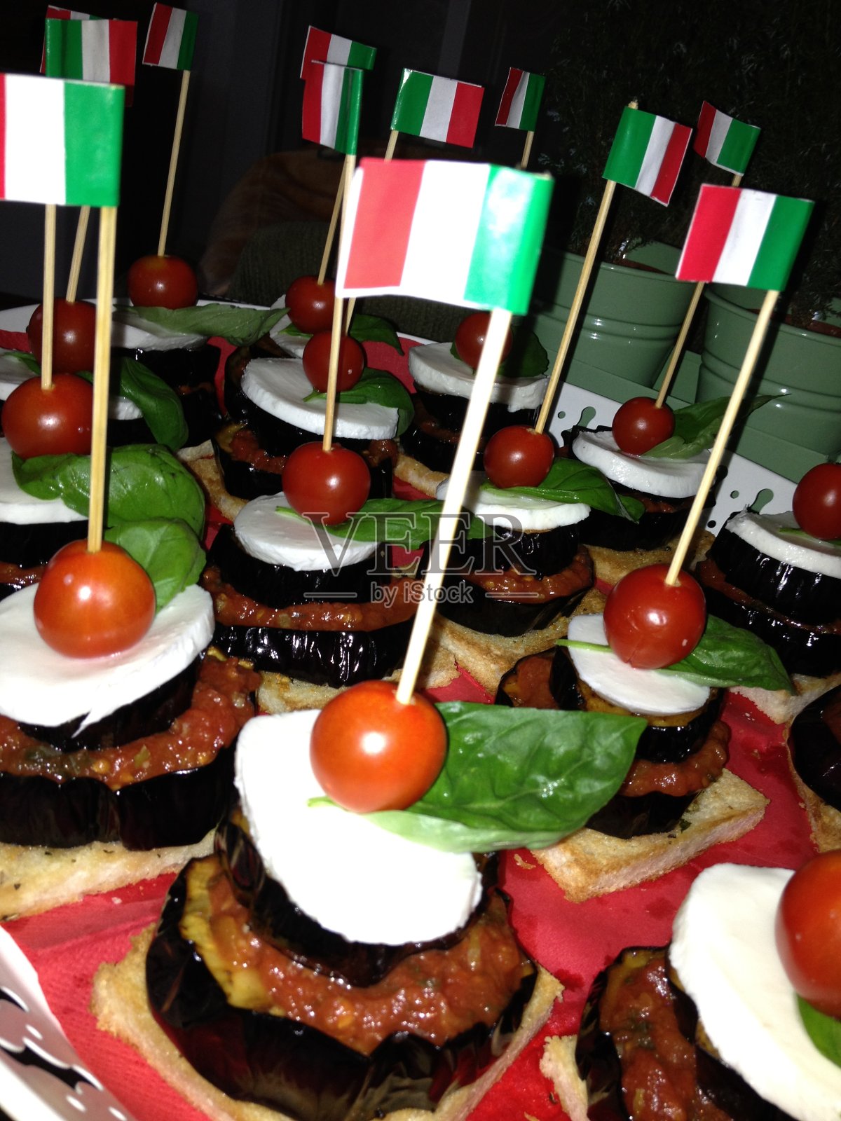 茄子莫兹雷拉照片摄影图片