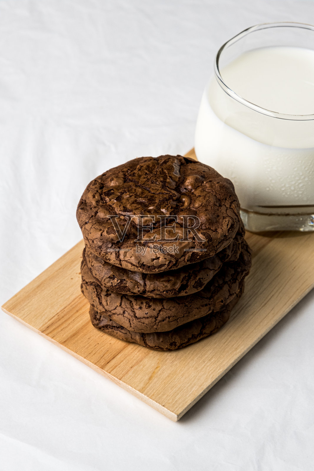 巧克力布朗尼饼干照片摄影图片