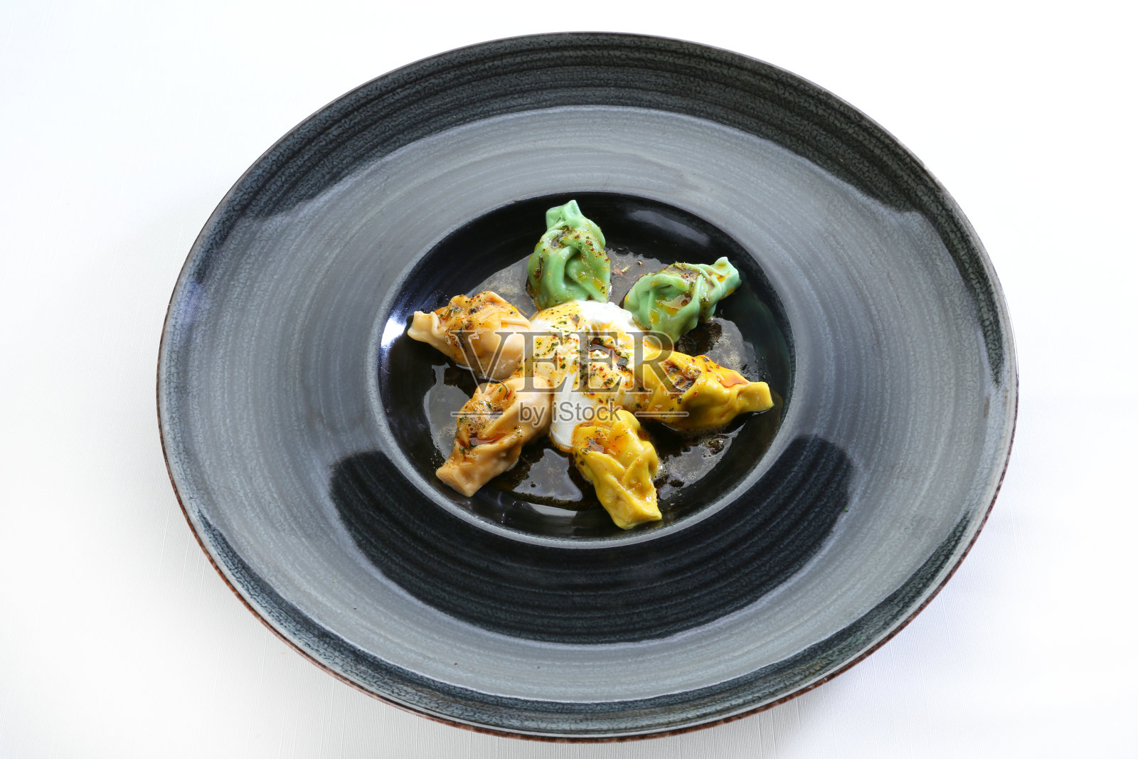 çerkez土耳其传统美食美食馄饨照片摄影图片