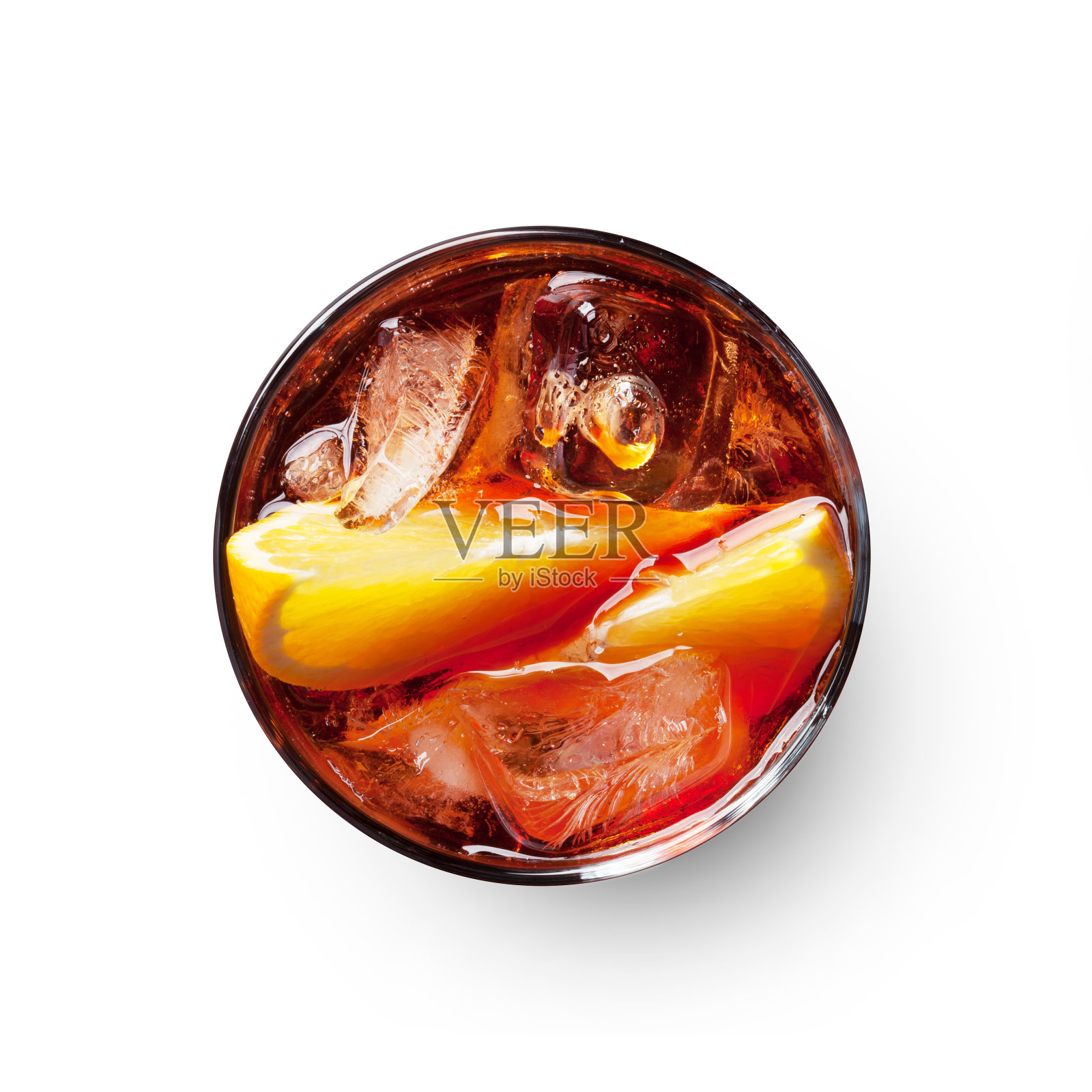 内格罗尼鸡尾酒照片摄影图片