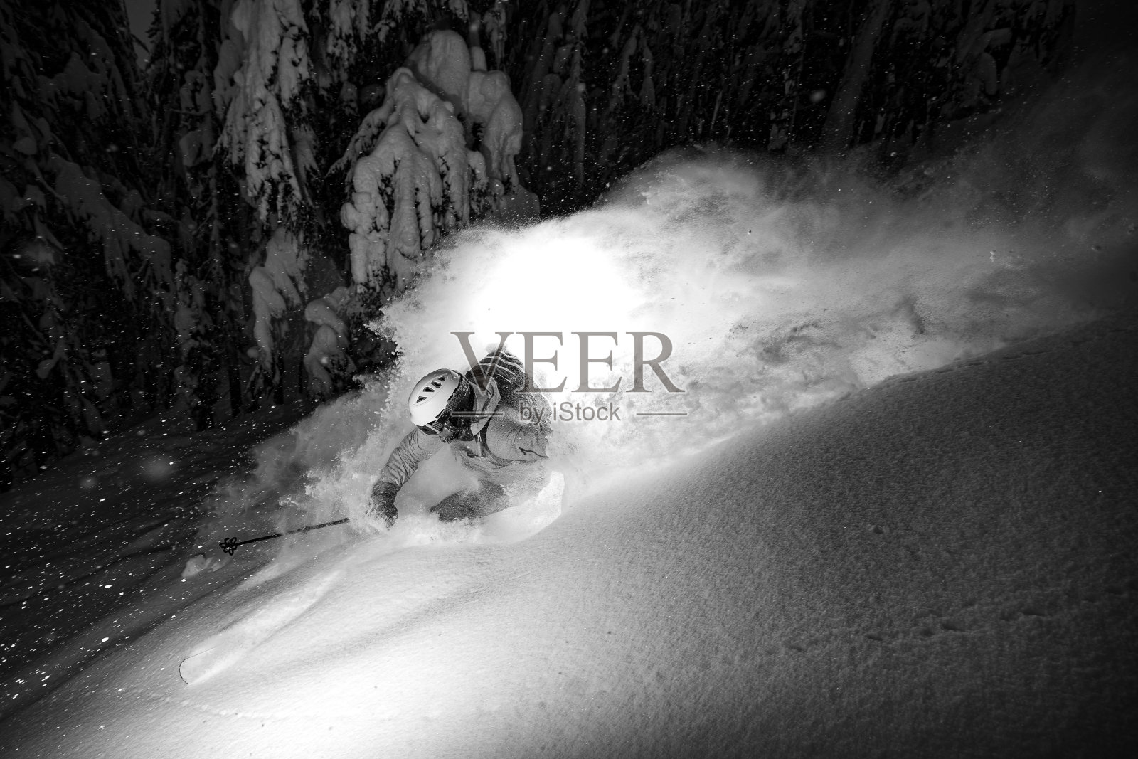 粉滑雪照片摄影图片