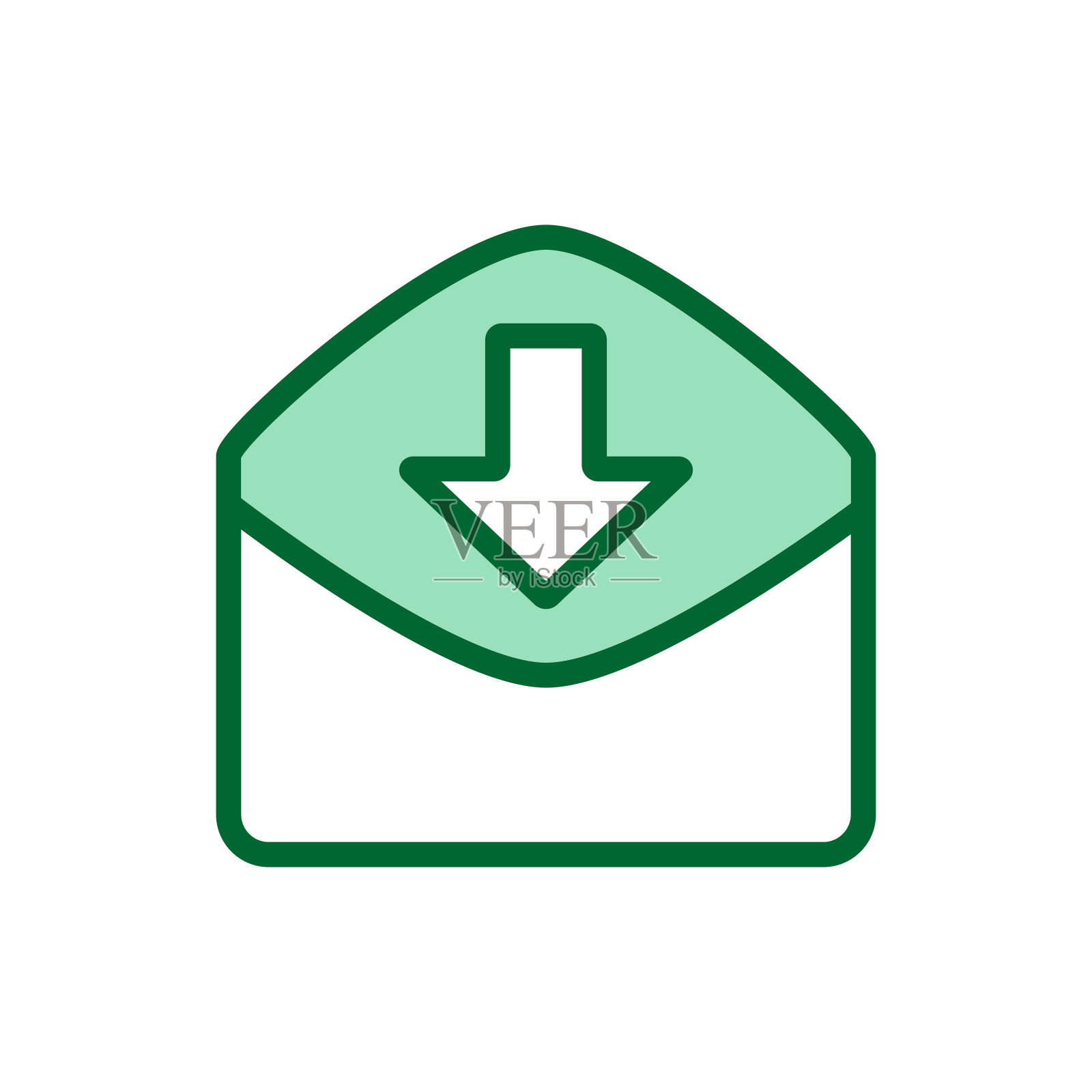 信封图标插画图片素材