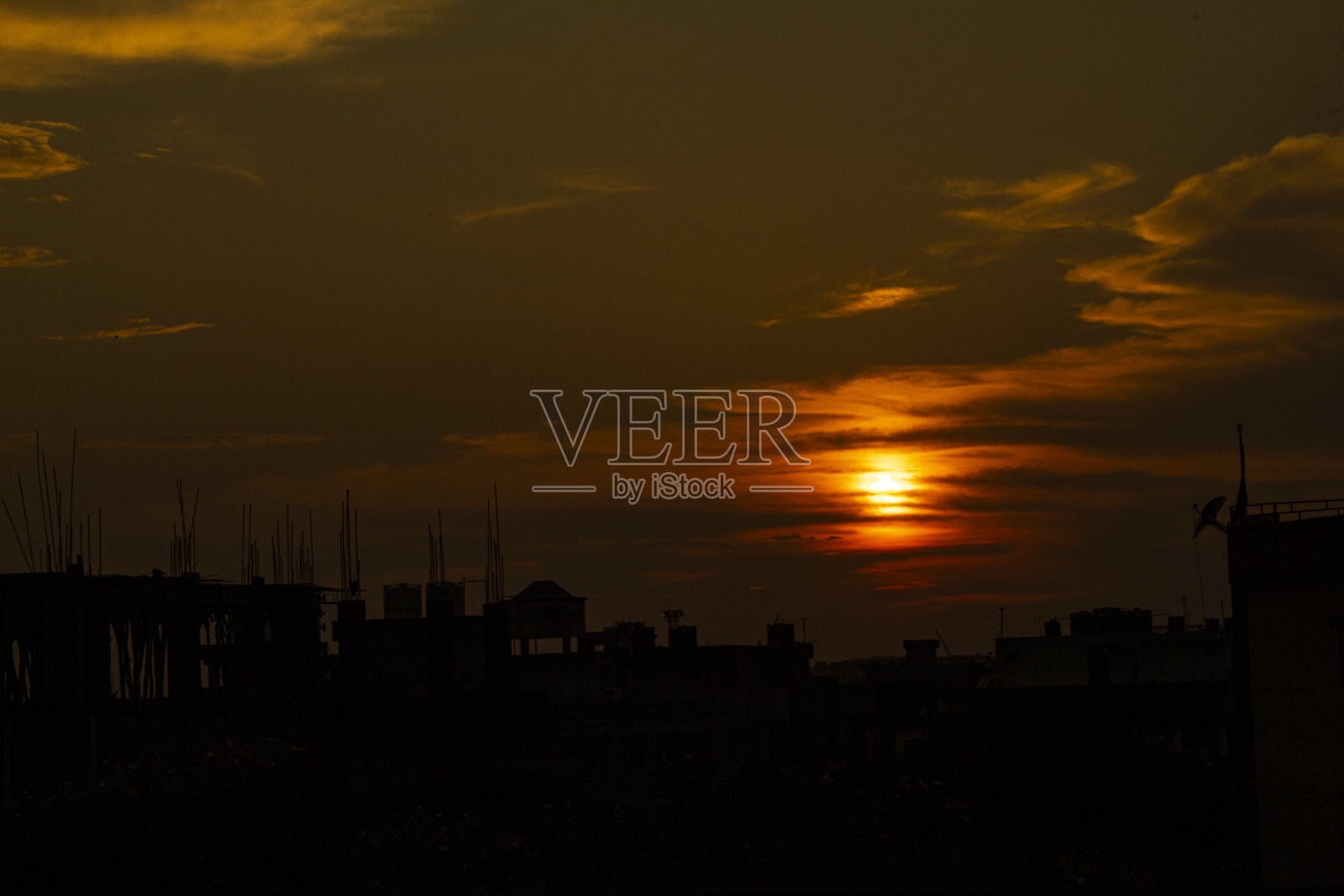 日落照片摄影图片