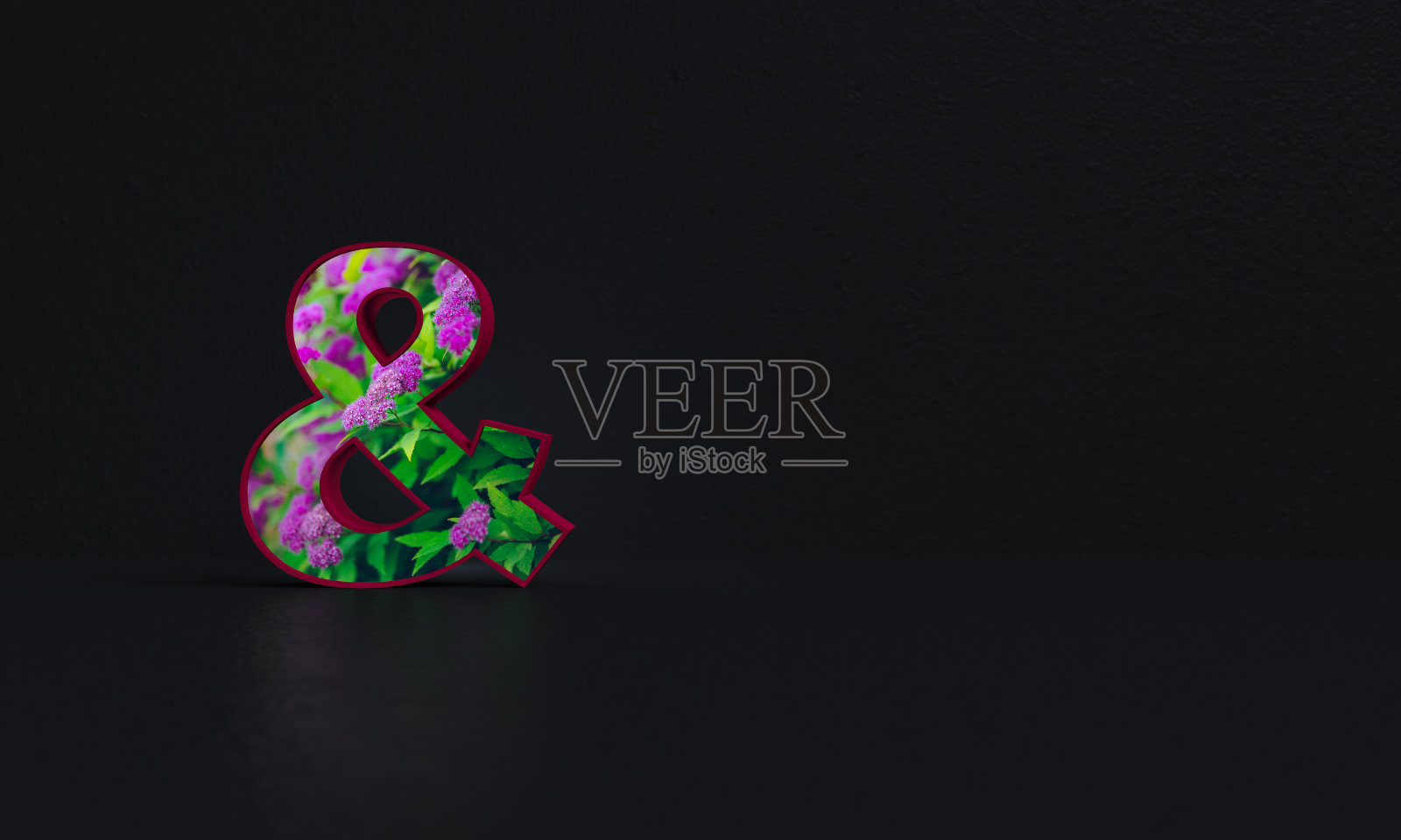 & -
Simbol -与照片背景- 3d渲染照片摄影图片