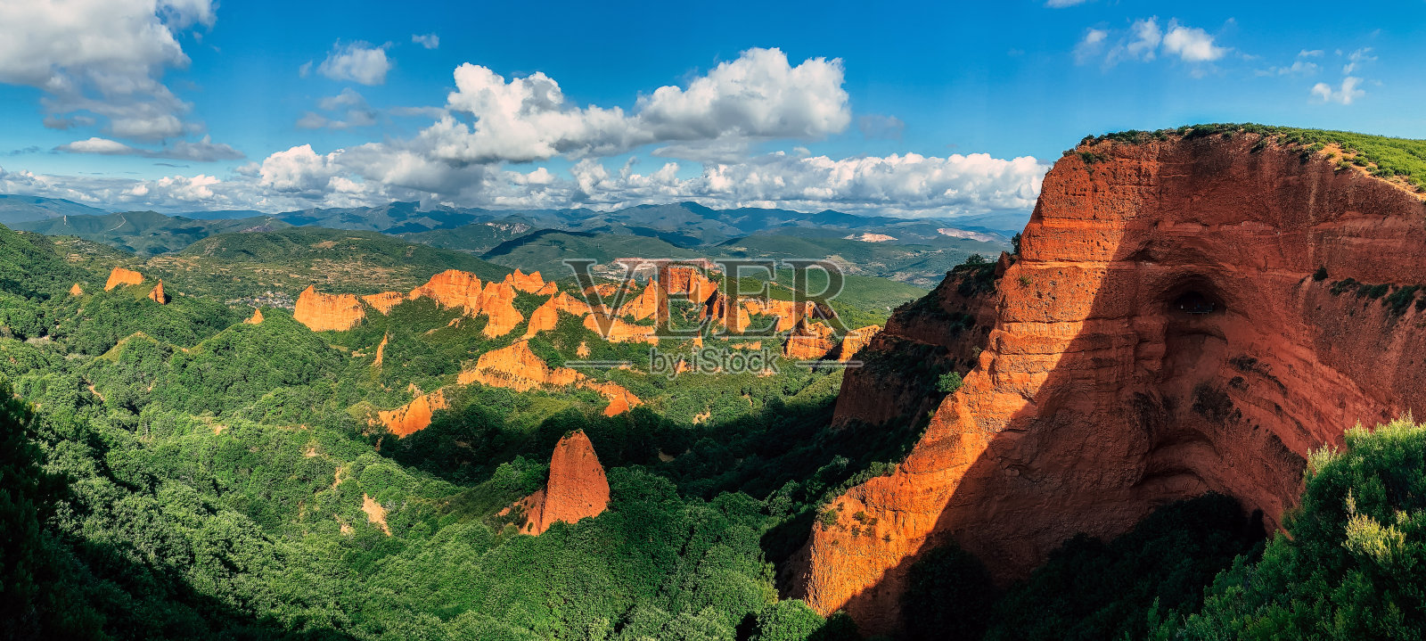拉斯梅杜拉斯,卡斯蒂利亚和莱昂/西班牙照片摄影图片