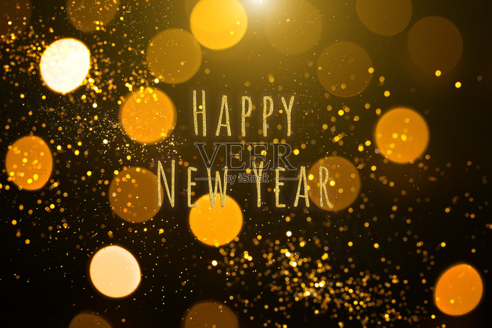 轻新年散景背景照片摄影图片