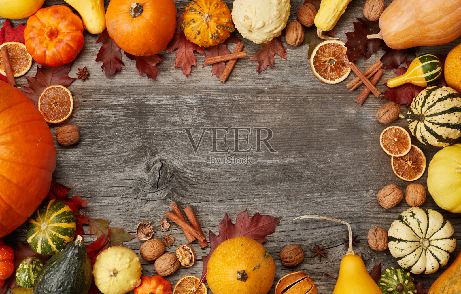 南瓜感恩节背景照片摄影图片