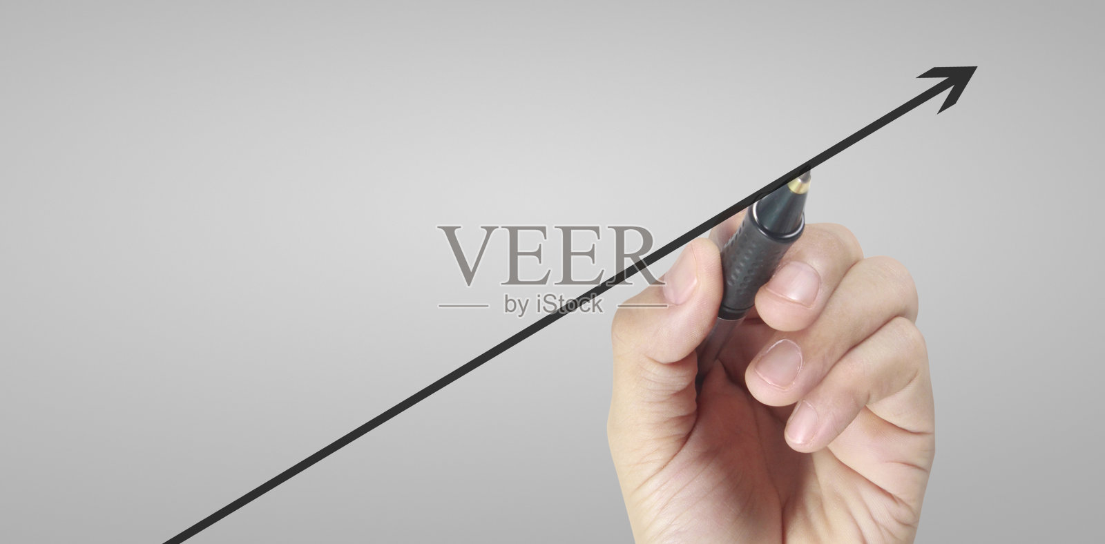 手绘图表,股票增长图表照片摄影图片