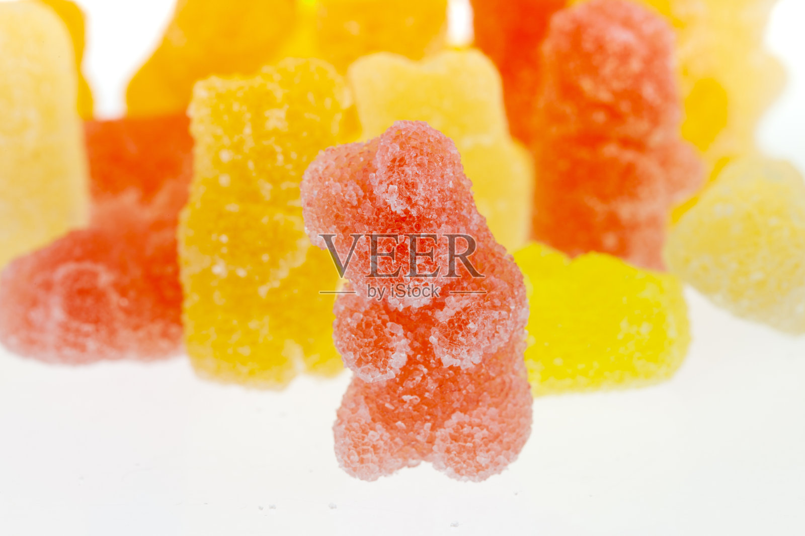 悲伤的软糖熊(宏观)照片摄影图片