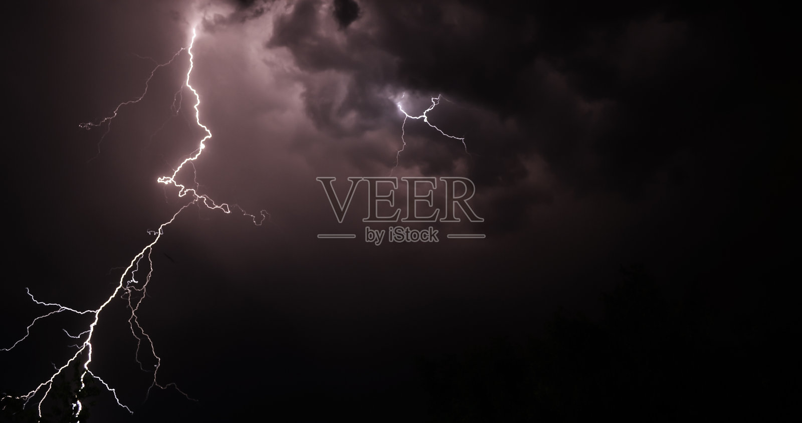 闪电照片摄影图片