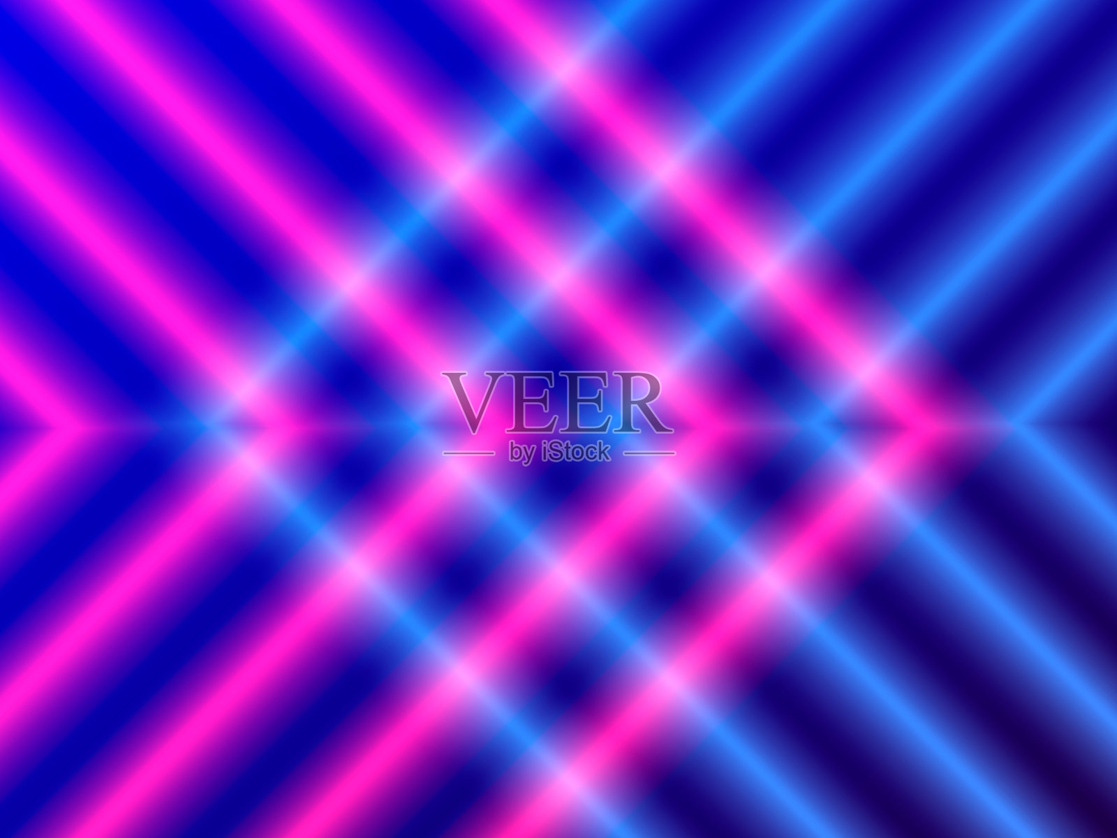 霓虹灯照明广场。抽象的背景。矢量股票插图海报插画图片素材