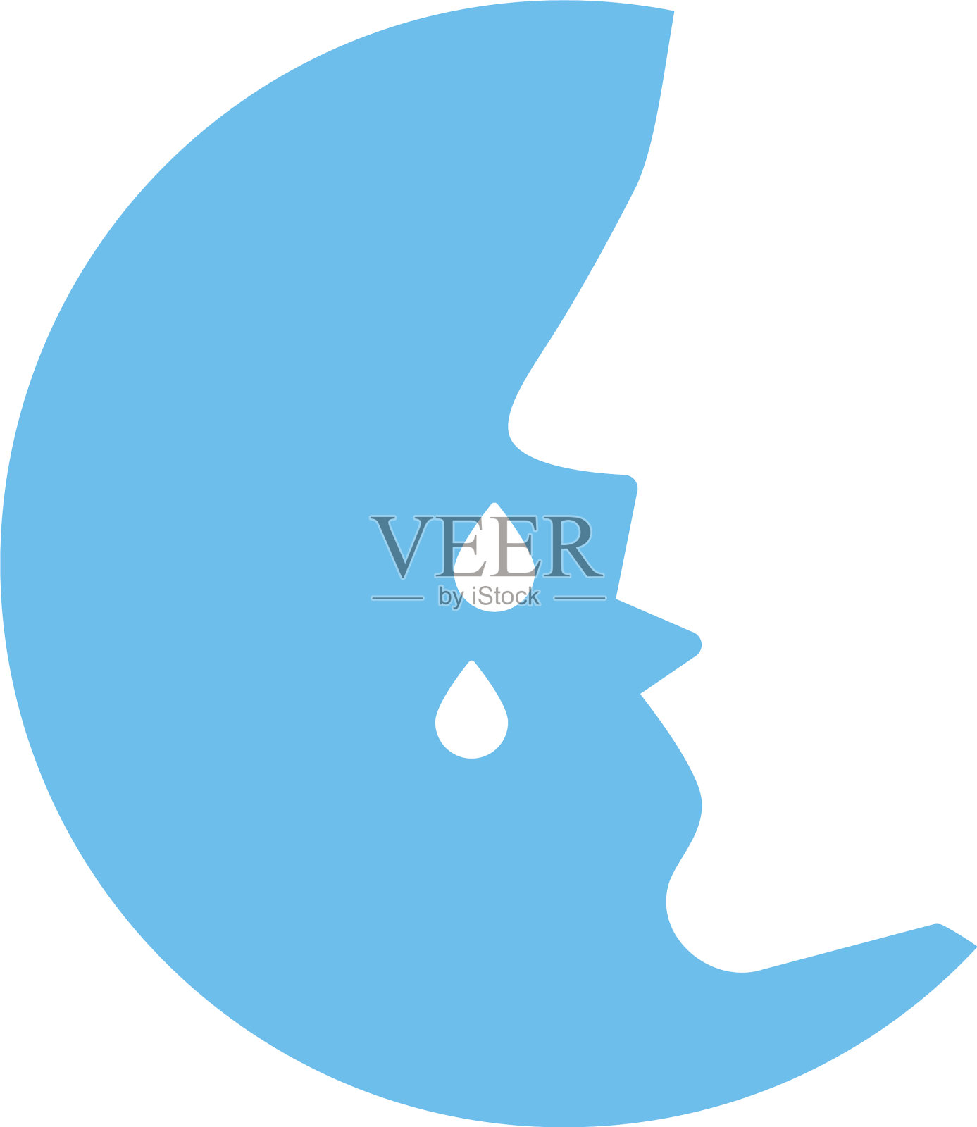 鼻子与流感填充样式的图标插画图片素材