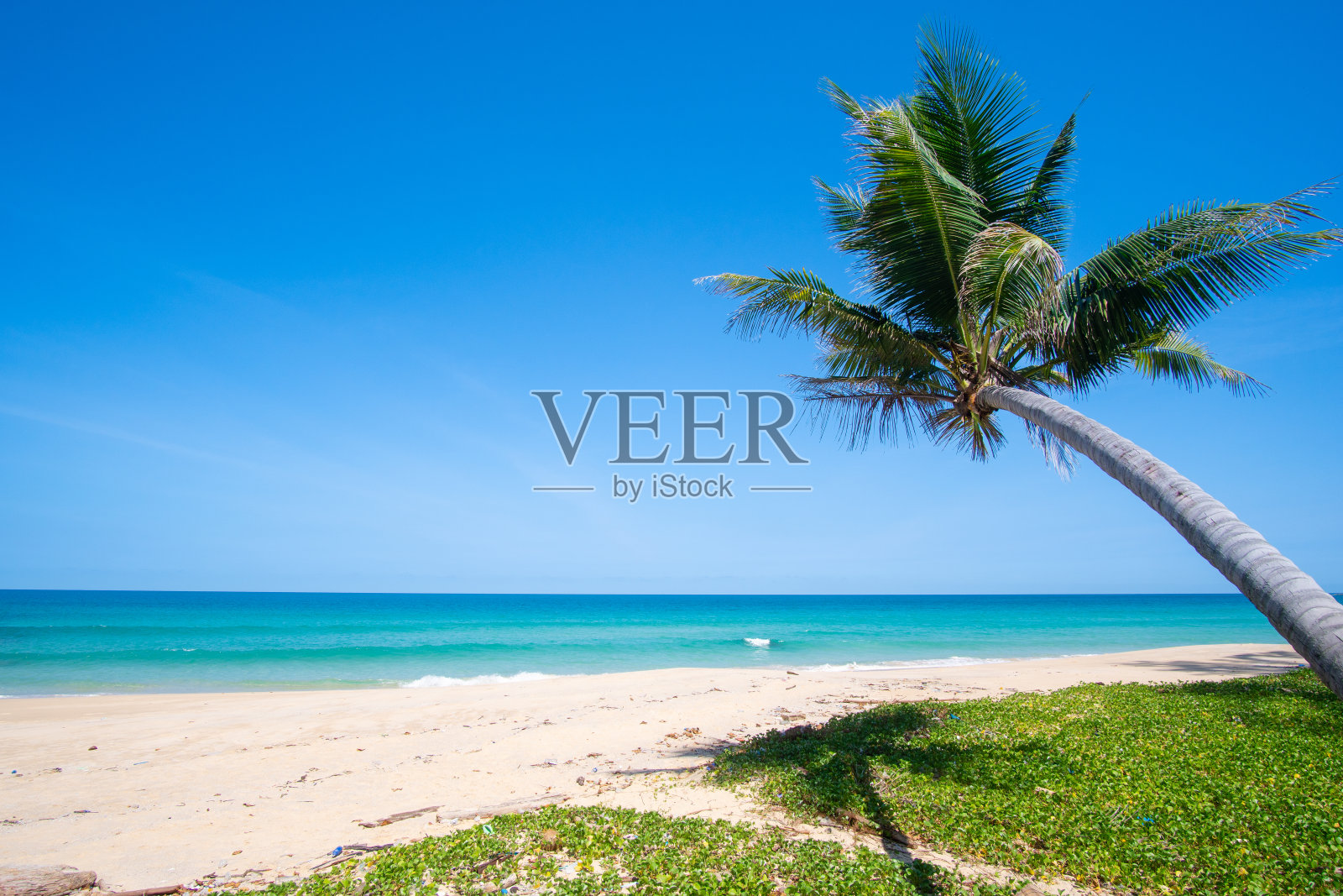 普吉岛,泰国。海滩在夏天的大海照片摄影图片