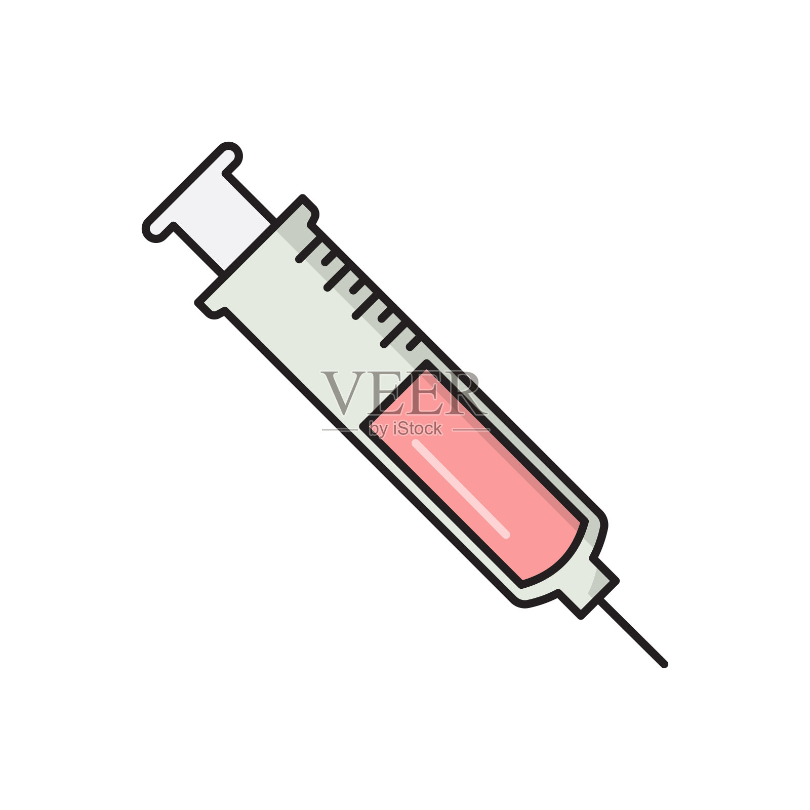 注射器插画图片素材