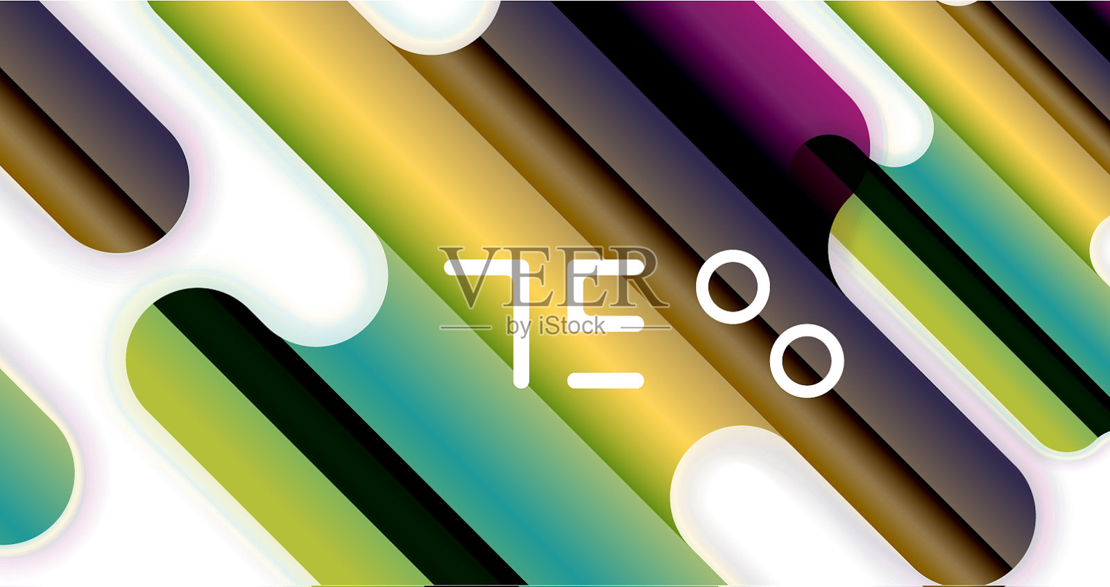 抽象液体线几何背景插画图片素材