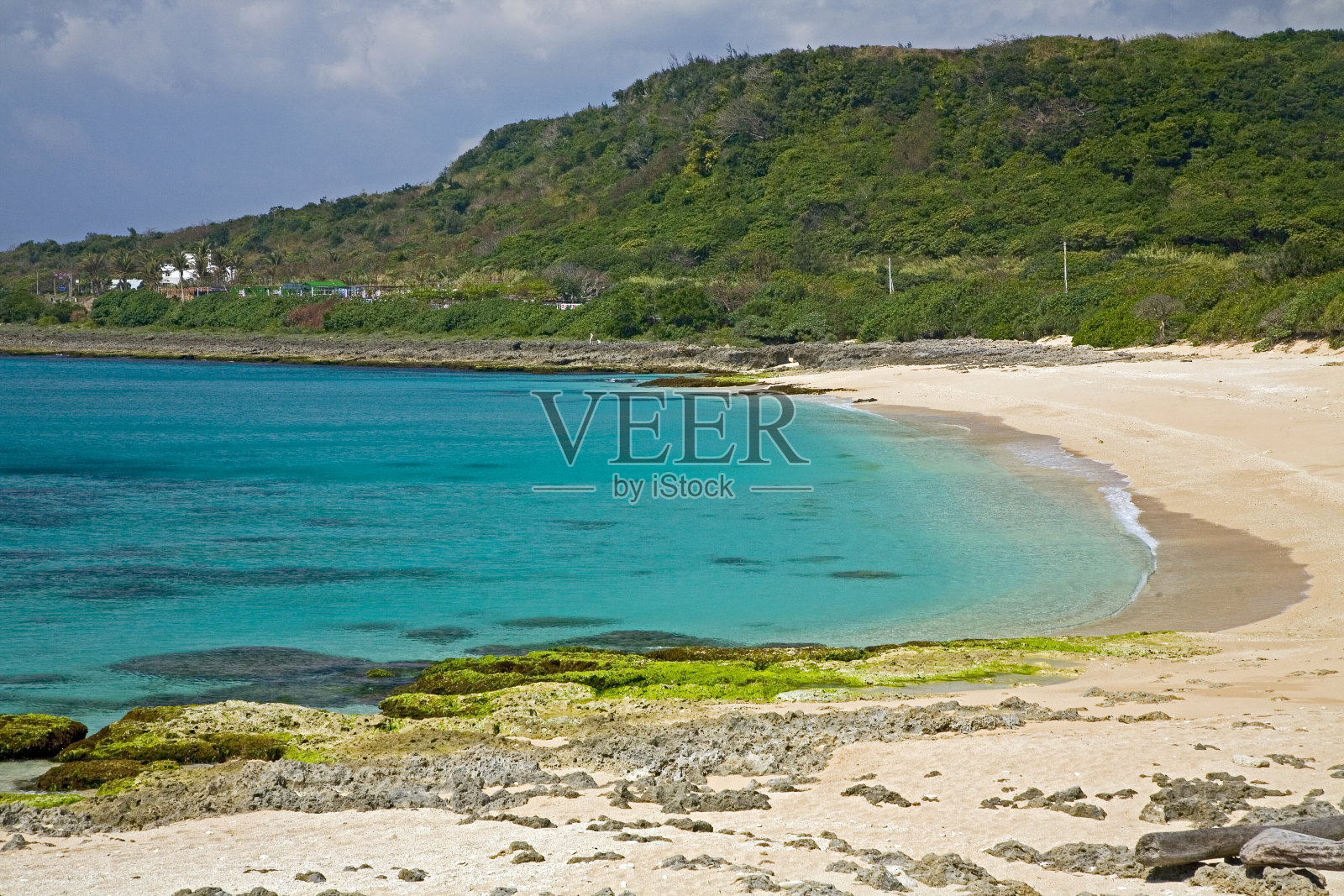 台湾屏东垦丁沙洲沙滩照片摄影图片