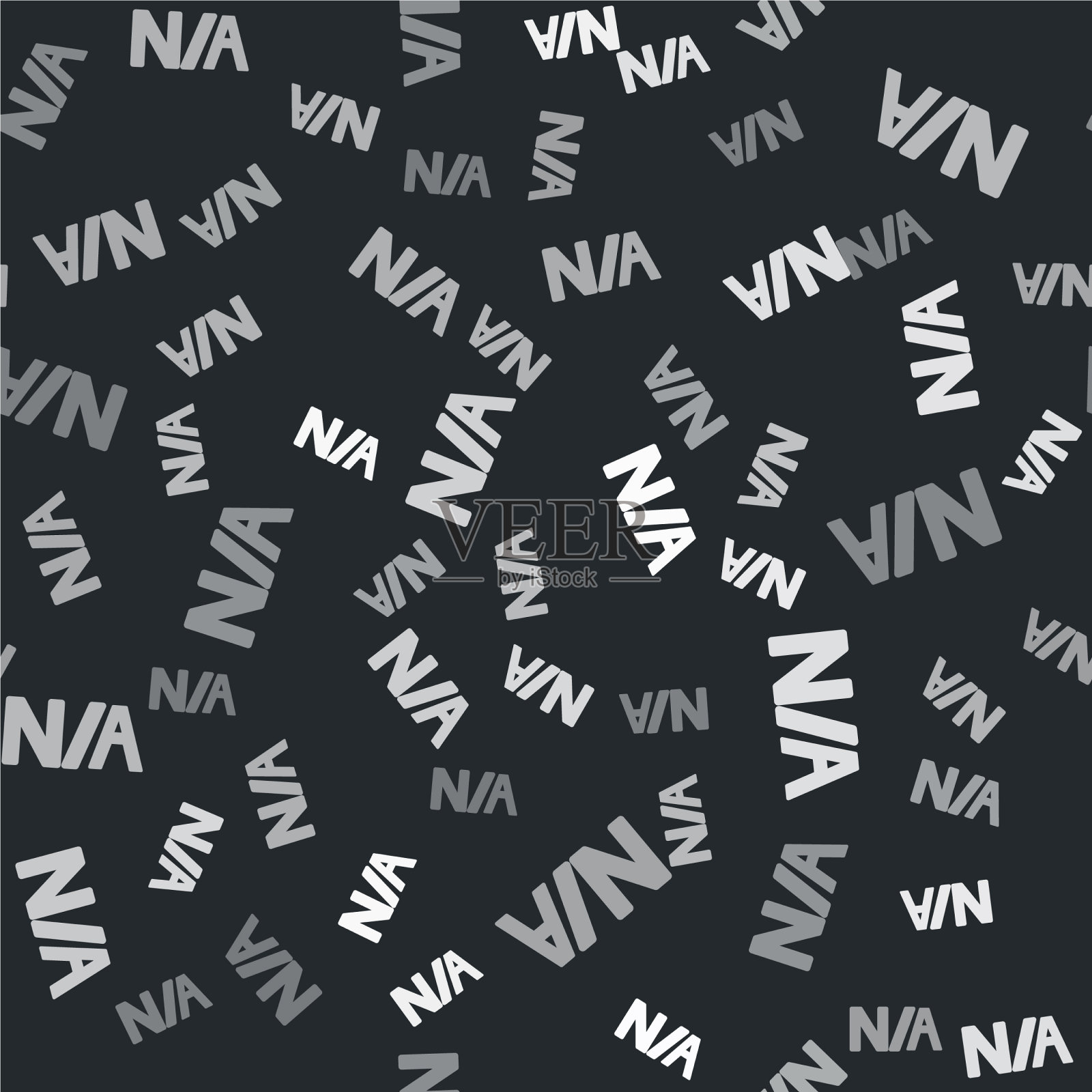 灰色不适用图标隔离无缝模式插画图片素材