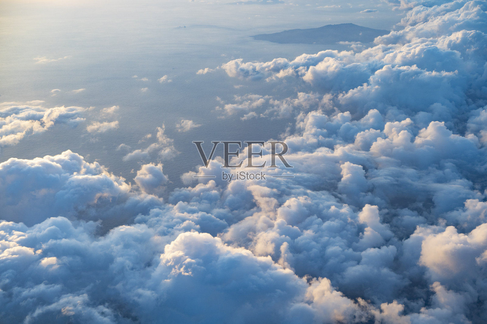 从客机上看照片摄影图片