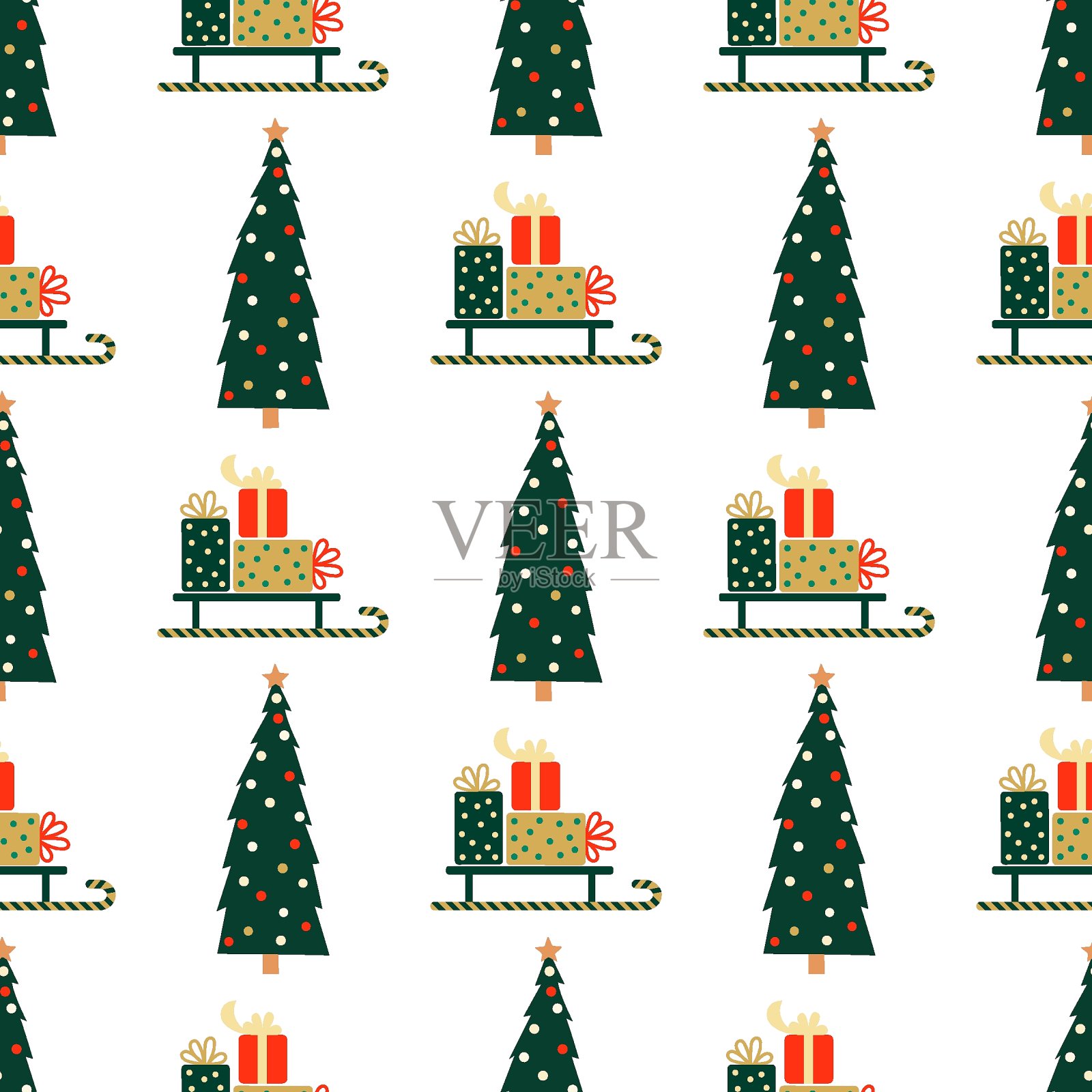 圣诞节插画图片素材